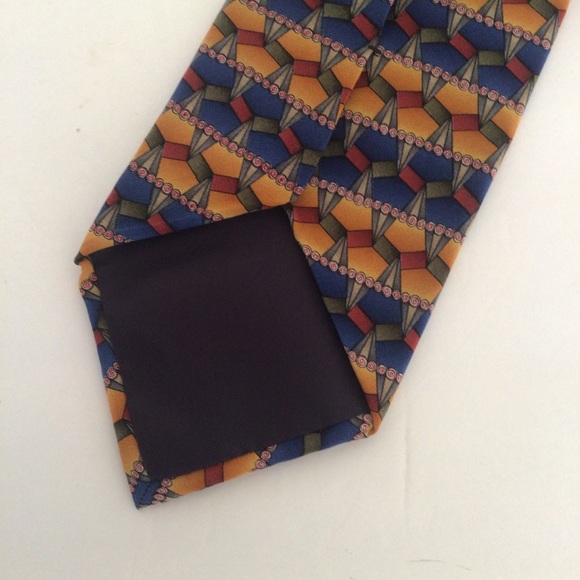 JERRY GARCIA PATTERNED SILK TIE - Picture 6 of 9